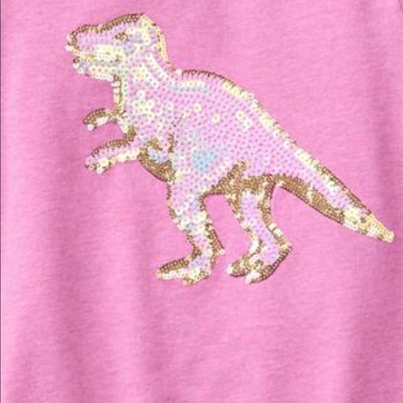 HOST PICK Crazy 8 Dinosaur Dino Tee with Sequins - Picture 4 of 6